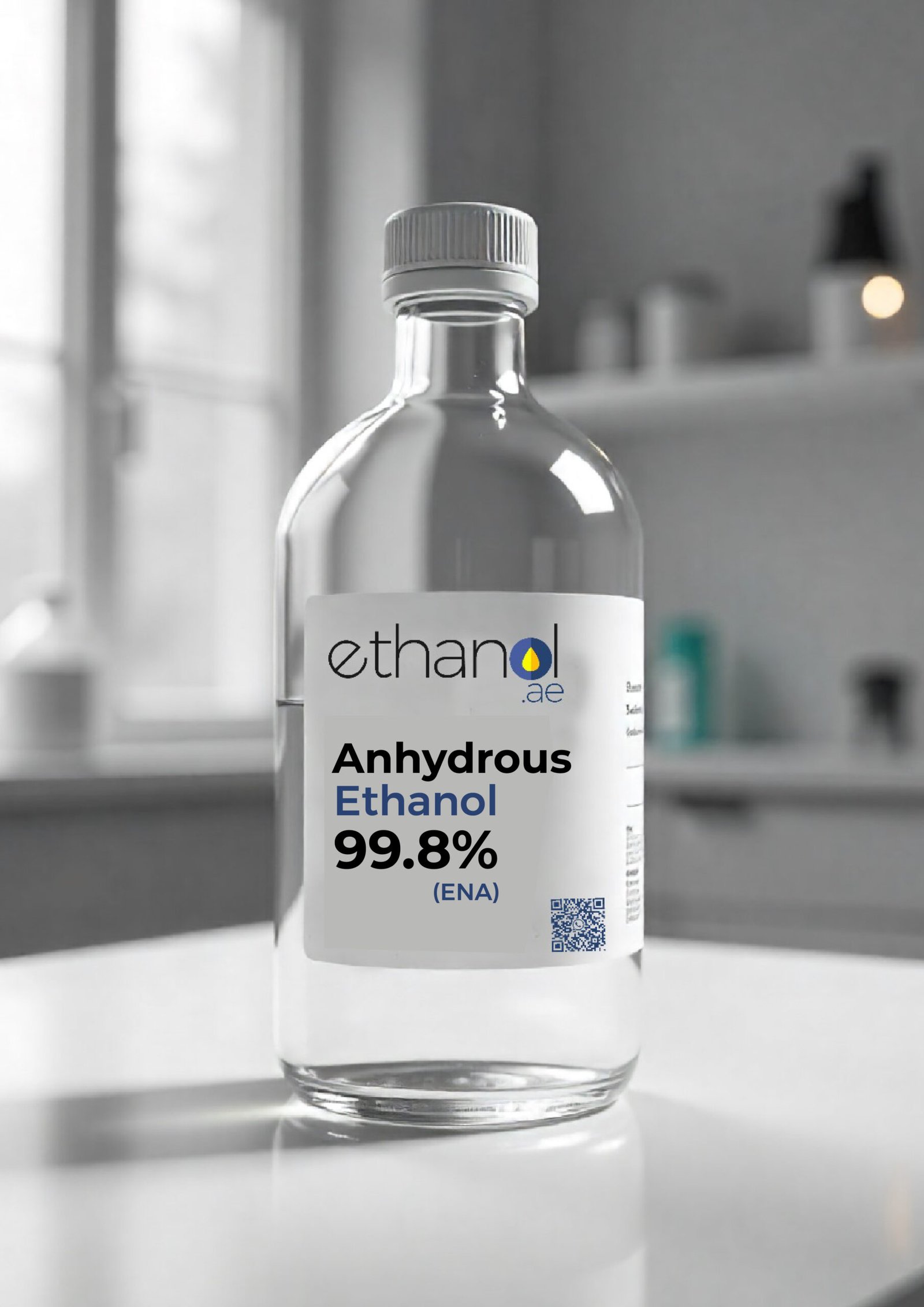 Anhydrous Alcohol 99.8% | UAE Supplier | Pharmaceutical Grade | Perfume ...